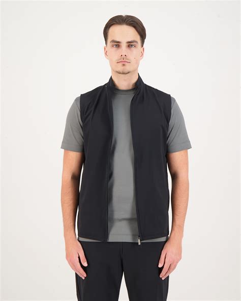 Ferilli Sleeveless Tech Vest Zwart .